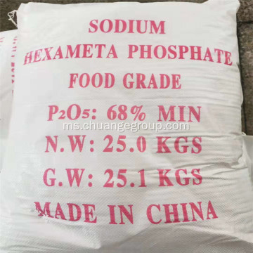 Gred Makanan Natrium Hexametaphosphate Shmp 68%